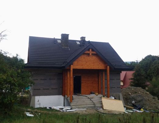 Budowa domu w Mszanie Dolnej
