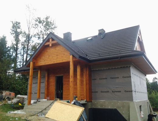 Budowa domu w Mszanie Dolnej