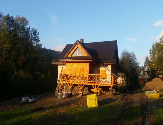 Budowa domu w Mszanie Dolnej