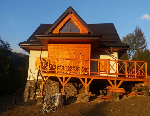 Budowa domu w Mszanie Dolnej