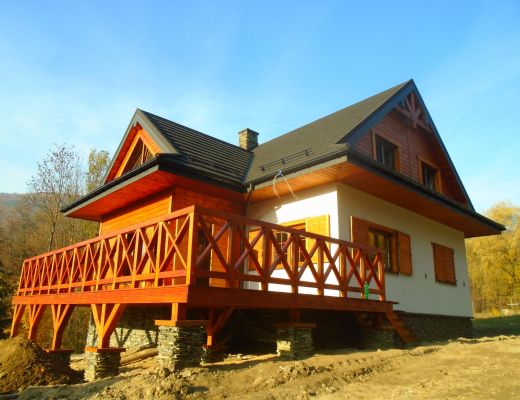 Budowa domu w Mszanie Dolnej