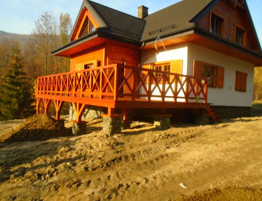 Budowa domu w Mszanie Dolnej