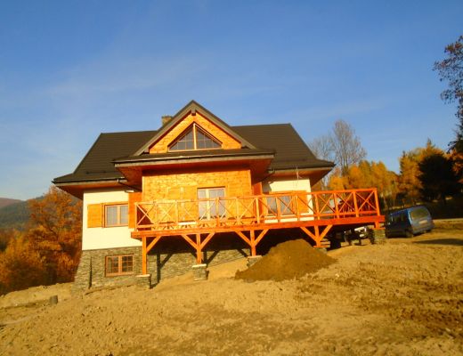 Budowa domu w Mszanie Dolnej