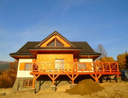 Budowa domu w Mszanie Dolnej