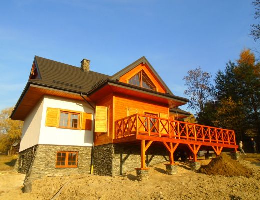 Budowa domu w Mszanie Dolnej