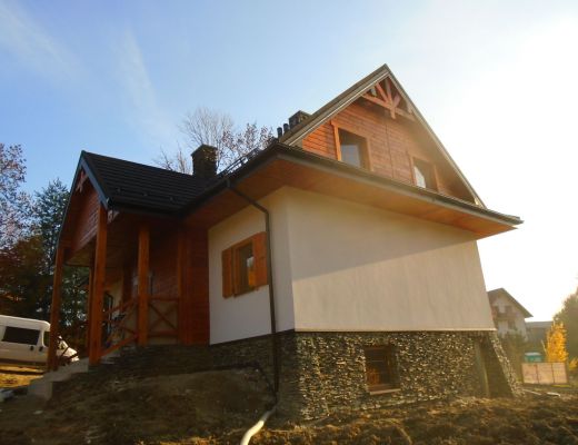Budowa domu w Mszanie Dolnej