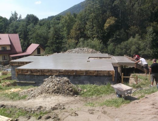 Budowa domu w Mszanie Dolnej