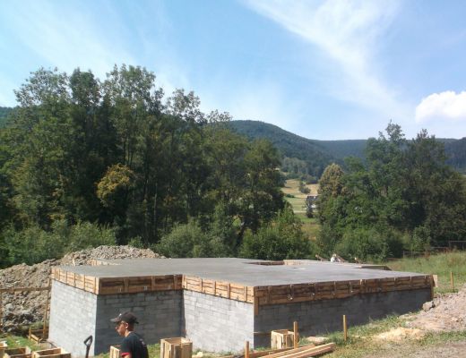 Budowa domu w Mszanie Dolnej