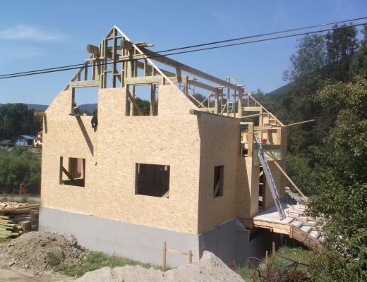 Budowa domu w Mszanie Dolnej