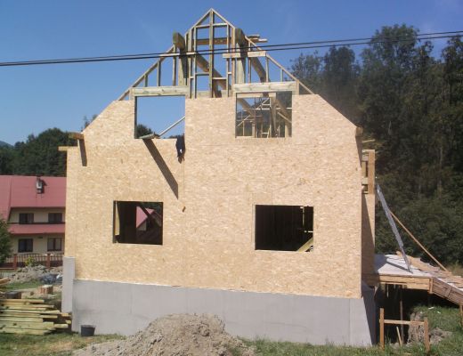 Budowa domu w Mszanie Dolnej