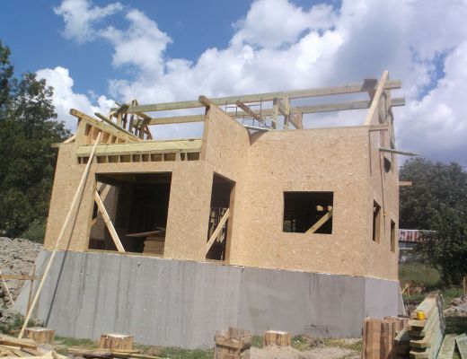 Budowa domu w Mszanie Dolnej