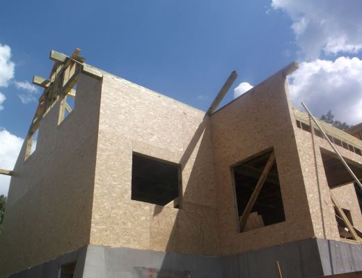 Budowa domu w Mszanie Dolnej