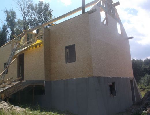 Budowa domu w Mszanie Dolnej