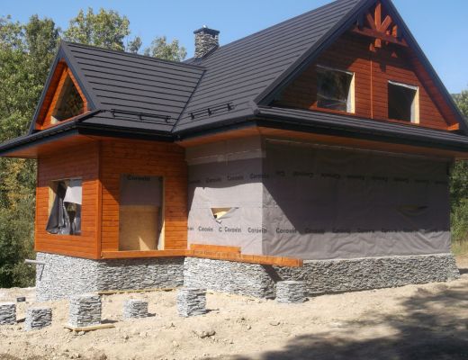 Budowa domu w Mszanie Dolnej