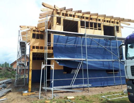 Budowa domu w Bieruniu