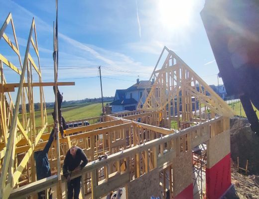 Budowa domu w Przyszowicach