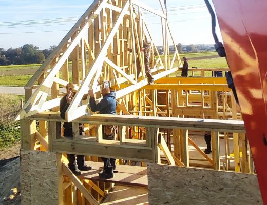 Budowa domu w Przyszowicach