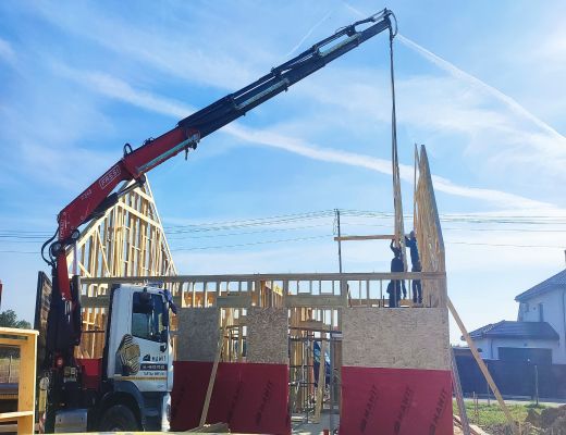 Budowa domu w Przyszowicach