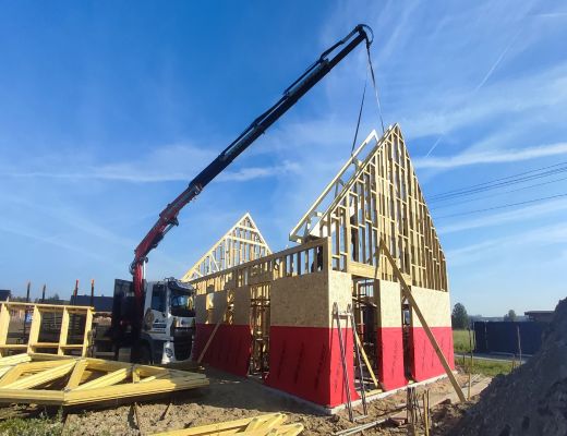 Budowa domu w Przyszowicach