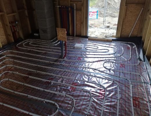 Budowa domu w Bobrownikach 