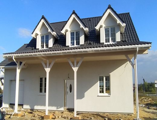 Budowa domu w Bobrownikach 