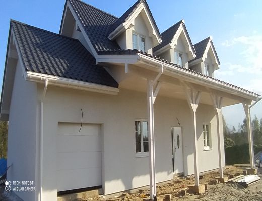 Budowa domu w Bobrownikach 