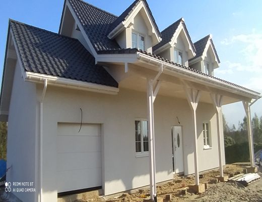 Budowa domu w Bobrownikach 