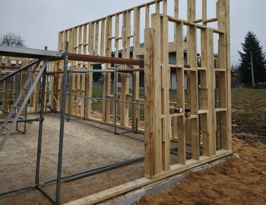 Budowa domu w Orzeszu