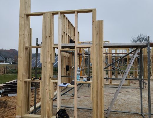 Budowa domu w Orzeszu