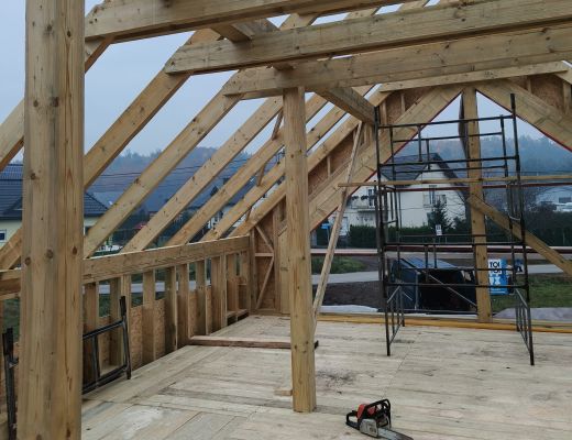 Budowa domu w Orzeszu