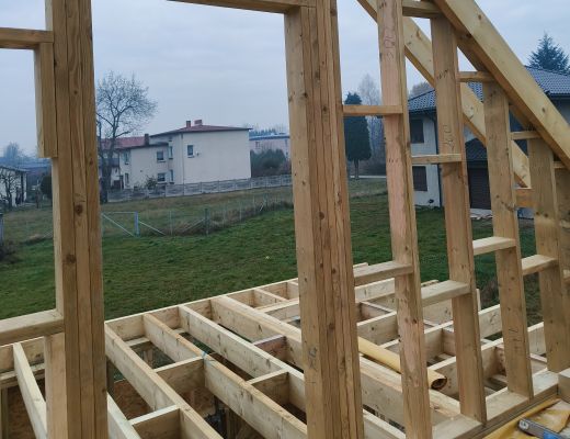 Budowa domu w Orzeszu