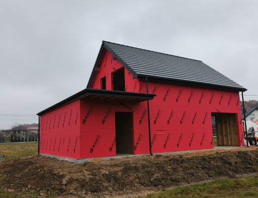 Budowa domu w Orzeszu