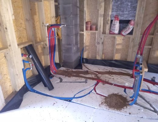 Budowa domu w Tąpkowicach