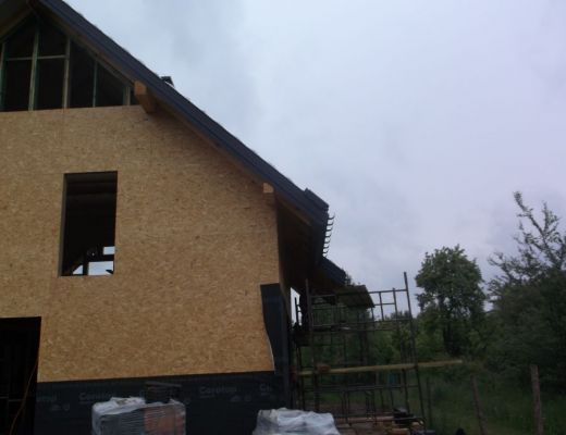 Budowa domu w Bobrownikach