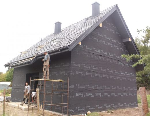 Budowa domu w Bobrownikach