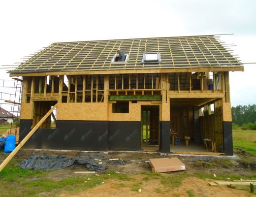 Budow domu w Orzeszu