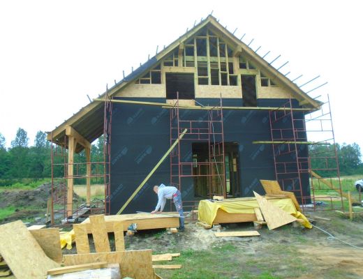 Budow domu w Orzeszu