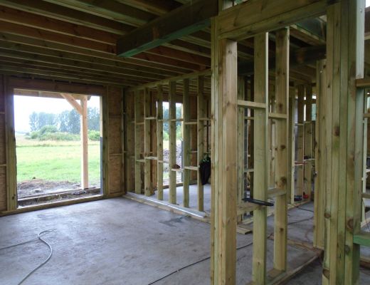 Budow domu w Orzeszu