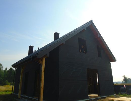 Budow domu w Orzeszu