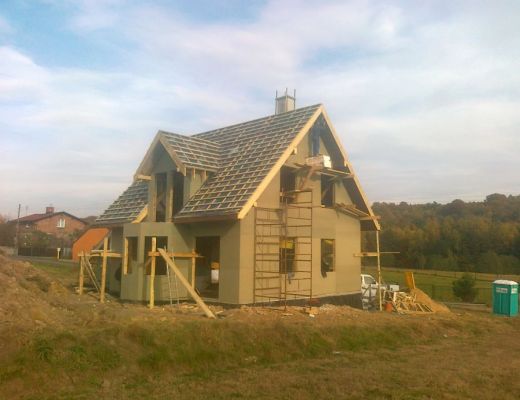 Budowa domu w Orzeszu