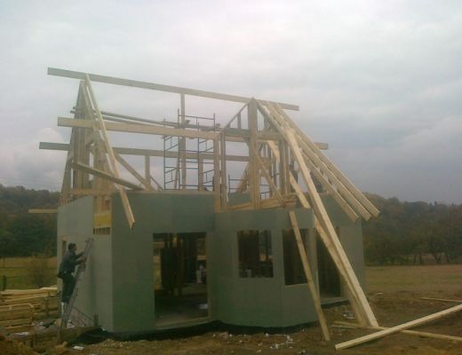 Budowa domu w Orzeszu