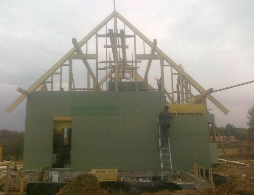 Budowa domu w Orzeszu