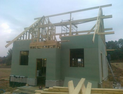 Budowa domu w Orzeszu