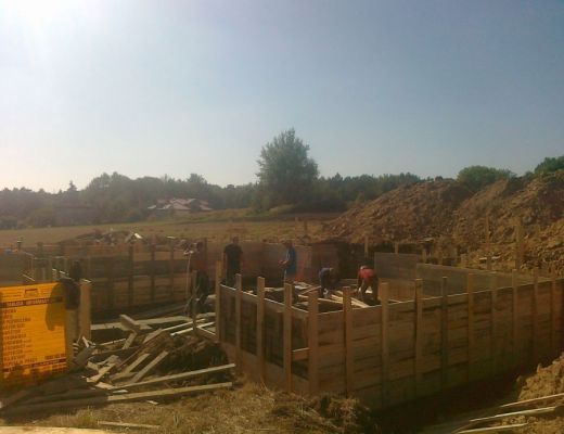 Budowa domu w Orzeszu