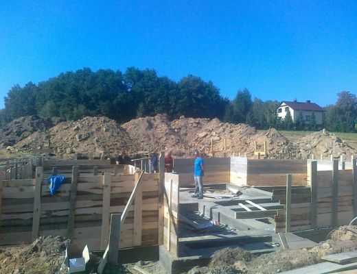 Budowa domu w Orzeszu