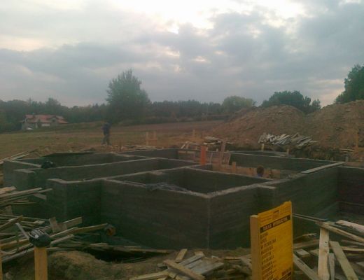 Budowa domu w Orzeszu