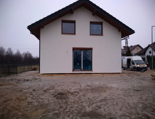 Budoa domu w Chełmie Śląskim