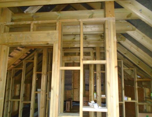 Dom szkieletowy w Żywcu