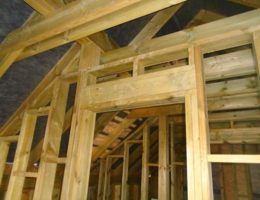 Dom szkieletowy w Żywcu