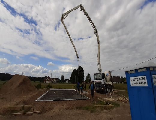 Budowa domu w Porębie Wielkiej